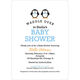 Blue Penguins Shower Invitations Image 5 of 6